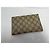 Gucci Cartera GG Supreme Canvas Castaño Beige Dorado - vista 2