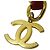 Cinturón de cadena para mujer Chanel Roja Dorado - vista 6