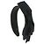 Cerchietto Alice in raso nero Chanel