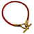 Hermès Hermes Glenan Leder-Charm-Armband in Orange  - Ansicht 3