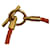 Hermès Hermes Glenan Leder-Charm-Armband in Orange  - Ansicht 5