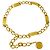 Cinturón de cadena dorado para mujer Chanel