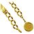 Cinturón de cadena dorado para mujer Chanel - vista 3
