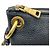 Borsa a tracolla in pelle nera Prada Nero - vista 4