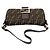 Borsa a tracolla Fendi Zucca Pattern Mamma Marrone - vista 4