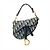 Christian Dior Dior Saddle Bag Mini Blu navy
