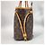 Borsa Tote Louis Vuitton Neverfull PM Marrone - vista 3