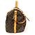 Louis Vuitton Keepall 50 Bandoulière Borsa Boston Marrone - vista 2