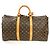 Louis Vuitton Keepall 50 Bandoulière Boston Bag Marrone - vista 3