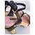 Louis Vuitton Sandali zeppa vernice nera e legno Marrone Nero - vista 4