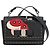 Borsa a tracolla in pelle nera Salvatore Ferragamo Nero