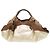 Borsa Loewe Nappa Aire Leather Brown and Gold Marrone D'oro - vista 2