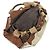 Borsa Loewe Nappa Aire Leather Brown and Gold Marrone D'oro - vista 4