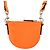 Gucci Micro Mini Leder Schultertasche Orange - Ansicht 3