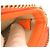 Gucci Micro Mini Leder Schultertasche Orange - Ansicht 7