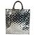 Borsa Tote Louis Vuitton Monogram Miroir Silver Argento
