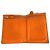Hermès Portafoglio Compatto Hermes Zip Zack Arancione - vista 6