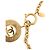 Collana in metallo Chanel D'oro - vista 5