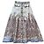 Falda maxi de mezcla de lino Zimmermann con estampado paisley Multicolor Beige Azul claro