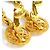 Orecchini a clip in metallo dorato Chanel D'oro - vista 7