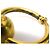 Orecchini a clip in metallo dorato Chanel D'oro - vista 8