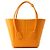 Borsa a mano Bottega Veneta Arco Tote Mini in gomma Arancione
