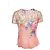 Blumarine, Top de seda con estampado floral y de leopardo Multicolor - vista 2