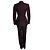 Thierry Mugler, completo in misto bordeaux Rosso Bordò - vista 2