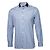 Lanvin, camicia a quadri blu scuro