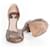 Chloé Chloe, gray python peep-toe pump Grey - view 6