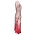 Valentino Garavani Vestido midi de seda rosa con estampado de paisaje Valentino - vista 2