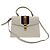 Gucci Sylvie Medium Handtasche aus weißem Leder Roh
