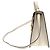 Gucci Sylvie Medium Handtasche aus weißem Leder Roh - Ansicht 3