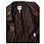 Hermès Hermes, chaqueta biker de cuero marrón Castaño - vista 7