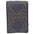 Clutch verticale Diorama di Dior con borchie in denim di cotone blu navy - vista 3