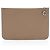 Pochette de cuero Louis Vuitton Castaño Beige - vista 3