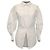 Camicia Alexander wang con bottoni e maniche arricciate in cotone bianco Crudo