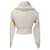 Jacquemus La Maille Risoul Pullover aus weißer Wolle Roh  - Ansicht 3