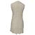 Valentino Garavani Minivestido Valentino en algodón blanco con detalles de encaje Crudo - vista 3