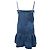 Ganni Tint Mini Kleid in Hellblau Denim - Ansicht 3