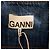 Ganni Tint Mini Kleid in Hellblau Denim - Ansicht 5