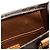 Borsa a tracolla Petit Sac Plat in tela Monogram Louis Vuitton Marrone - vista 9