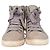 Sneakers high-top texturizzate Lanvin in pelle beige - vista 2