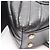 Borsa 2WAY in pelle Chanel Coco Handle Chevron Nero - vista 3
