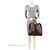 Louis Vuitton Monogram Canvas Graceful MM Hobo Marrone - vista 5