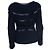 Thierry Mugler, completo blu navy - vista 5