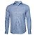 Etro, camicia pied-de-poule blu