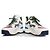 Fendi, sneakers T REX in pelle bianca Multicolore - vista 3