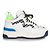 Fendi, sneakers T REX in pelle bianca Multicolore - vista 5