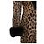 Autre Marque Jitrois, Abrigo de piel de leopardo con piel de pony Multicolor - vista 7